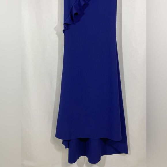 Chiara Boni La Petite Robe Keke Ruffled Jersey Gown size 6 - Picture 9 of 14